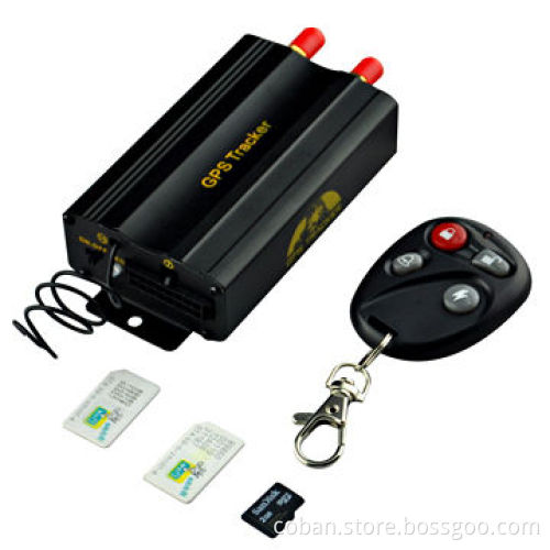 Android/IOS App GPS TK103b+ GPS Trackers with Door Lock/Open Function